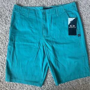 Oakley Men's Aqua Blue Shorts